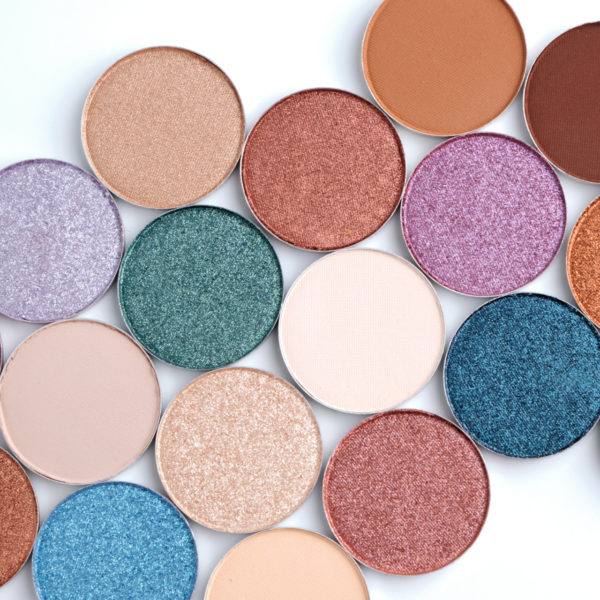 Fard à paupière amovible brillant